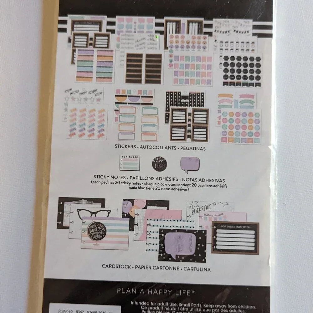 NWT Back to School Teacher 483 pcs Happy Planner Sticker Multi Pack Stickers NEW
